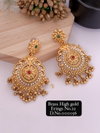 2 Earrings Brass High Gold Jumka Butti Wholesale Price In Surat

